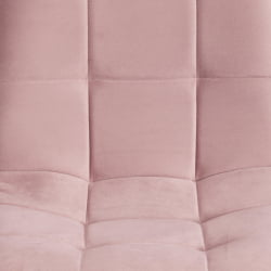 Металлический стул CХИЛЛЙ МАКС Велюр/металл , 45 х 54 х 90 см , пыльно-розовый/белый / CHILLY MAX