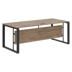 Стол руководителя ЕНИО ЕСТ 209 Кария Пальмира/Антрацит / ENIO EST