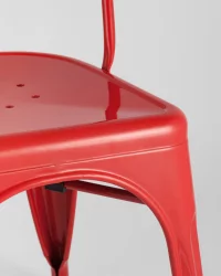Стул ТОЛИКС с высокой спинкой Красный глянцевый / TOLIX