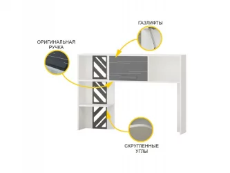 Детский шкаф Аляска 501.19