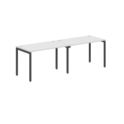 Стол двойной КСТЕН-С КСВСТ 2470 Белый/антрацит / XTEN-S XWST