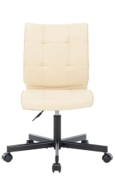 Кресло для персонала Еверпроф ЕП-300 Экокожа Бежевый / Everprof EP-300