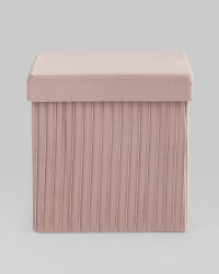 Пуф складной с ящиком Сторе Скуаре Пыльно-розовый / Store Square