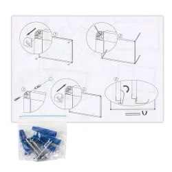 Доска магнитно-маркерная БРАУБЕРГ стандарт 90х120 см / BRAUBERG