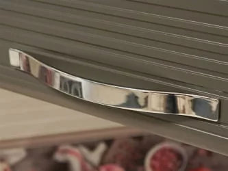 Шкаф кухонный Графит 74.96 Сосна Астрид /Ваниль/Графит