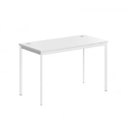 Стол прямой ИМАГО-С СП-2.1С Белый/белый / IMAGO-S СП-2.1S