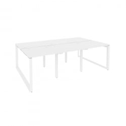 Рабочая станция на О-образном м/к ОНИКС О.МО-Д.РС-6.0.7 Белый Бриллиант / ONIX O.MO-D.RS-6.0.7