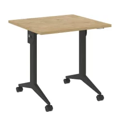 Стол складной мобильный КС-Пулл КС.М-0.7 Тиквуд Светлый/Антрацит / X-Pull X.M-0.7