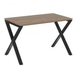 Стол рабочий ЛОФТ ВР.Л-СРКС-2.7 Металл черный Дуб Аризона / LOFT VR.L-SRX-2.7