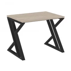 Стол рабочий ЛОФТ ВР.Л-СРЗ-1.7 Металл черный Дуб Аттик / LOFT VR.L-SRZ-1.7