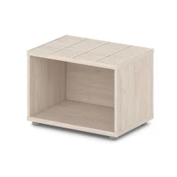 Тумба в прихожую Орната 	Н-445 Дуб Верцаска Светлый / Ornata