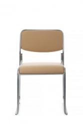 Кресло Никс РCХ ОМКЛ-02 Бежевый/Металл окрашенный Хром / Nix RCH OMKL-02