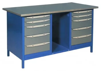 Верстак двухтумбовый ВК1500(Т5-Т5) / WK1500(Т5-Т5)