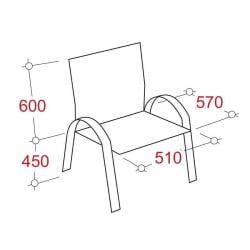 Конференц-кресло Ечаир-807 ВПУ 478410 Черное / Echair-807 VPU