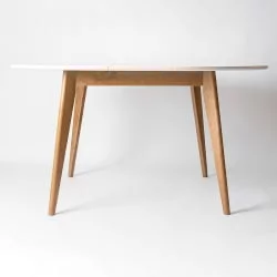 Стол обеденный Орион Плус 100кс100 Орех / Plus 100x100