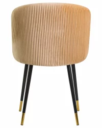 Стул обеденный ДОБРИН МАРЙ Песочный велюр 1922-3 / DOBRIN MARY