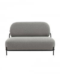 Диван Стоун ткань букле серый