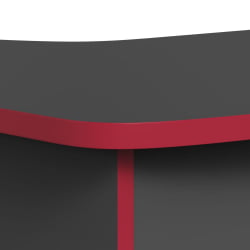 Игровой компьютерный стол СКИЛЛЛ СТГ 1385.1 антрацит/красный / SKILLL STG