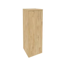 Шкаф средний узкий левый ОНИКС О.СУ-2.3(Л) Тиквуд Светлый / ONIX O.SU-2.3(L)