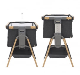 Детская кровать-манеж Тутти Бамбини (Тутти Бамбини) КоЗее КСЛ 120*60 см Оак/Ликуорисе 211209/3581 / Tutti Bambini CoZee XL Oak/Liquorice