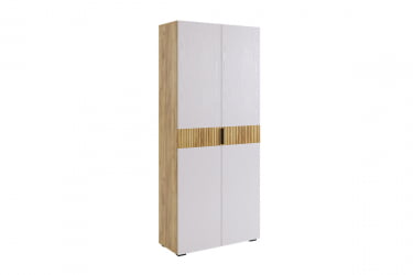 Гостиная ГК02Бери дуб крафт золотой/белое дерево