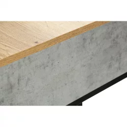 Тумба дизайнерская Лофт Дуб натур/Бетон / Loft