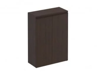 Шкаф для документов средний закрытый МАРК МК 313 Орех тоскана / MARK