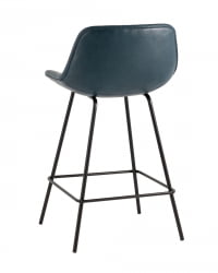 Стул полубарный Деймон (ПБ) экокожа Темно-синий