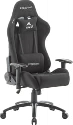 Кресло геймерское Еверпроф Гхост Ткань Черный / Everprof Ghost