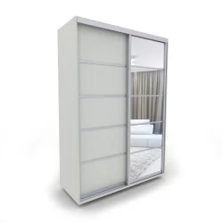 Шкаф Акцент-Квадро Д 1400х600 Выбеленное дерево