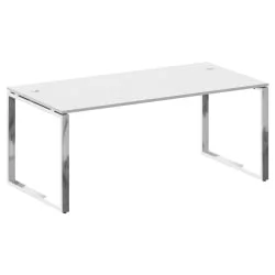 Стол рабочий руководителя МЕТАЛ СЙСТЕМ ДИРЕCТ БО.СРР-5.9 Белый / METAL SYSTEM DIRECT