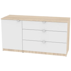 Комод Калисто(К48)699х1352х468ручкаторцеваяТР-2(ДСС-Белый) / Калисто(K48)699х1352х468ручкаторцеваяTR-2(ДСС-Белый)