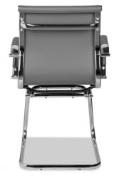 Кресло для посетителей CЛГ-620 ЛКСХ-C Грей / CLG-620 LXH-C Grey