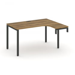 Стол-надставка на опорную тумбу (правый) CОНCЕПТ CН.ОСАН-002(Р) Сандал Янтарный Антрацит / CONCEPT CN.OSAN-002(R)