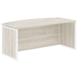 Стол руководителя КСТЕН-КП КСКПЕТ 189Х Сосна Эдмонт Белый / XTEN-QP XQPET 189H