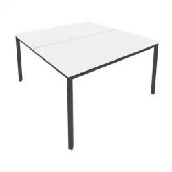 Рабочая станция на металлокаркасе СЛИМ СЙСТЕМ С.СП-5.3 Белый-Антрацит / SLIM SYSTEM