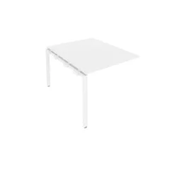 Проходной наборный элемент переговорного стола Метал Сйстем Б.ППРГ-1 Белый / Metal System