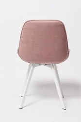 Стул для гостиной К 21 вхите Розовый (ПС 12\б) / white (PС