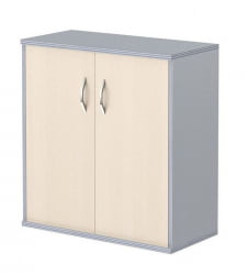 Шкаф офисный ИМАГО СТ-3.1 Клен Металлик / IMAGO