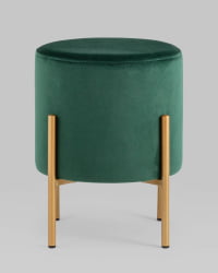 Пуф Кейси велюр Зеленый