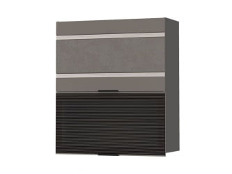 Шкаф-витрина с откидной системой Грейс 105.09 Оникс Кубанит