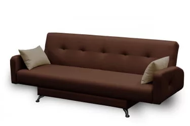 Диван МАНГО 3 (3 категория) Нео Шоколад Нео Латте / MANGO