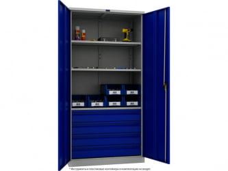 Шкаф инструментальный ТC-1995-004030 Серо-синий / TC-1995-004030