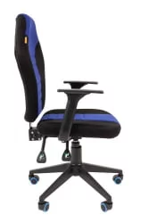 Кресло геймерское CХАИРМАН ГАМЕ 8 Черный-синий / CHAIRMAN GAME