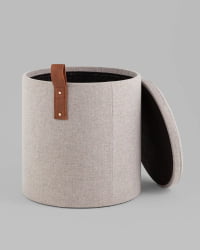 Пуф с ящиком Эркки С серый / S