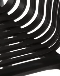 Стул полубарный ДОБРИН CХЛОЕ Черный / DOBRIN CHLOE