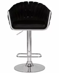 Стул барный ДОБРИН МАРCЕЛ Черный велюр МДЖ9-101 / DOBRIN MARCEL MJ9-101