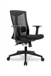 Компьютерное кресло Коллеге CЛГ-428 МБН-Б Блаcк / College CLG-428 MBN-B Black