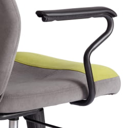 Кресло АВИАТОР флок, ткань , коричневый/бежевый/серый, 6/7/В-12 / AVIATOR 6/7/W-12