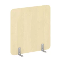 Перегородки на металлических опорах на фетровых подпятниках Р-лине ДП.Ф-120-120 Клен / R-line DP.F-120-120